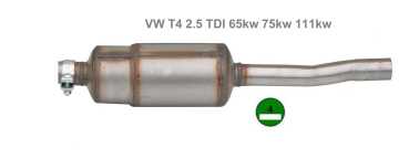 Rußpartikelfilter Nachrüstung VW T4 2,5 TDI 65 kw Grüne Plakette GM 0236045