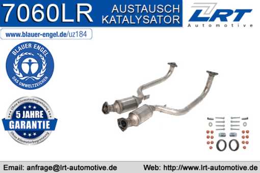 Audi 100 2,6 2,8 110 128 kw L+R Katalysator (LRT 7060L/R)